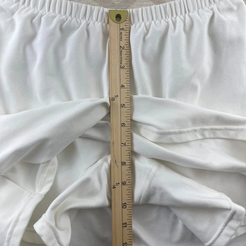Nike Dri Fit Tennis Skirt White Athletic Skort Skirt Women M 8 10‎
